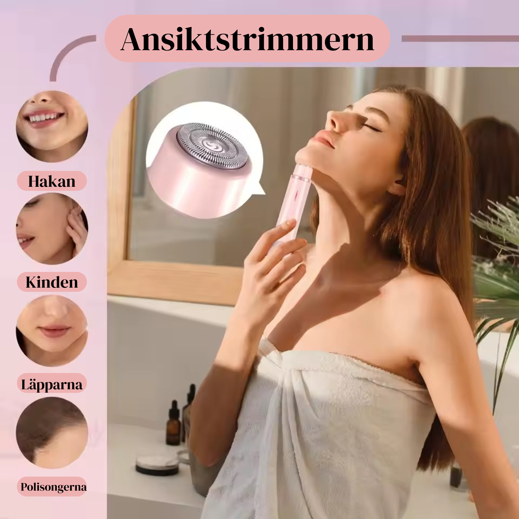 Silktrim-Aldrig mer utslag efter rakning
